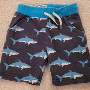Hatley Kids Shark Print Shorts 3t